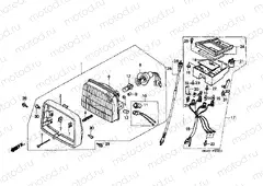 F-1-1 HEADLIGHT / SPEEDOMETER (C50LAG / G / SN)