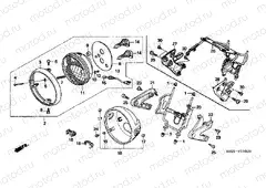 F-1-2 HEADLAMP (CB600F3 / 4/5/6)