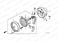 F-1-3 HEADLAMP (DK / DM / PG / SA / U)