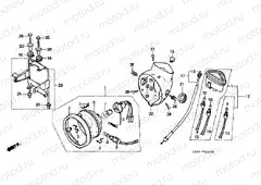 F-1-3 HEADLIGHT / SPEEDOMETER