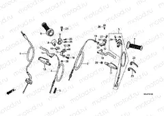 F-1 HANDLE ARM / CABLE