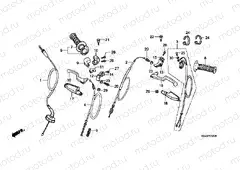 F-1 HANDLE ARM / CABLE
