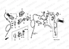 F-1 HANDLE LEVER / SWITCH / CABLE