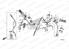 F-1 HANDLE LEVER / SWITCH / CABLE