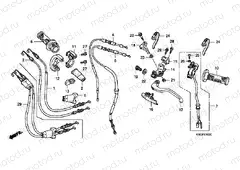 F-1 HANDLE LEVER / SWITCH / CABLE