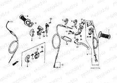 F-1 HANDLE LEVER / SWITCH / CABLE