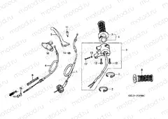 F-1 HANDLE LEVER / SWITCH / CABLE