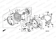 F-1 HEADLAMP (CB600F2)