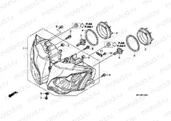F-1 HEADLIGHT