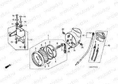 F-1 HEADLIGHT / SPEEDOMETER
