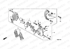 F-10-1 B. FRONT BRAKE CALIPER