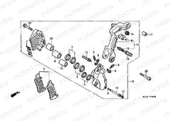 F-10-1 FRONT BRAKE CALIPER (2)