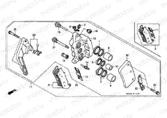 F-10-1 FRONT BRAKE CALIPER (2)