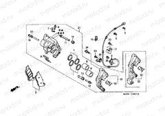 F-10-1 FRONT BRAKE CALIPER (R)