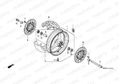 F-10-1 FRONT WHEEL (2)