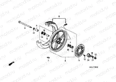 F-10-1 FRONT WHEEL (2)