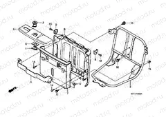 F-10 BATTERY HOUSING