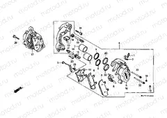 F-10 FRONT BRAKE CALIPER (1)