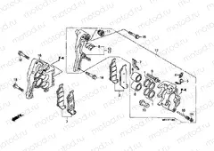 F-10 FRONT BRAKE CALIPER