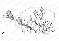 F-10 FRONT BRAKE CALIPER