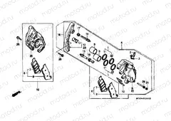 F-10 FRONT BRAKE CALIPER