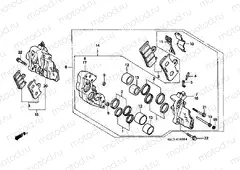 F-10 FRONT BRAKE CALIPER