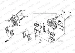 F-10 FRONT BRAKE CALIPER