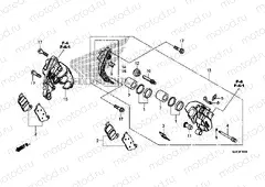 F-10 FRONT BRAKE CALIPER