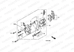 F-10 FRONT BRAKE CALIPER