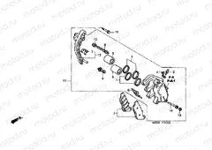 F-10 FRONT BRAKE CALIPER (B.)
