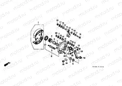 F-10 FRONT BRAKE PANEL
