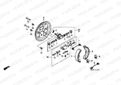 F-10 FRONT BRAKE PANEL