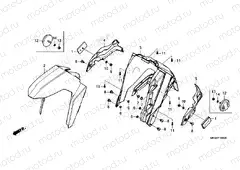 F-10 FRONT FENDER