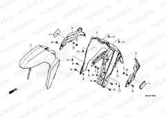 F-10 FRONT FENDER