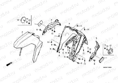 F-10 FRONT FENDER