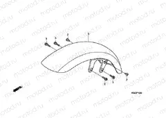 F-10 FRONT FENDER