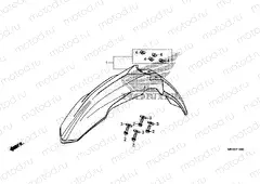 F-10 FRONT FENDER