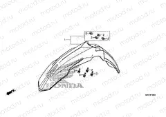 F-10 FRONT FENDER