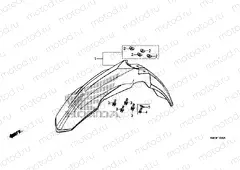 F-10 FRONT FENDER