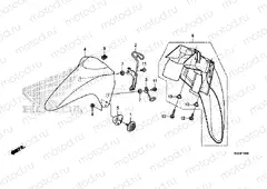F-10 FRONT FENDER