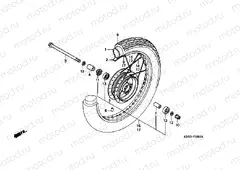 F-10 FRONT WHEEL (1)