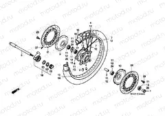 F-10 FRONT WHEEL