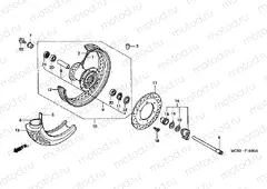 F-10 FRONT WHEEL