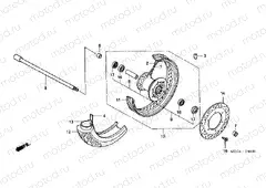 F-10 FRONT WHEEL