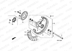 F-10 FRONT WHEEL