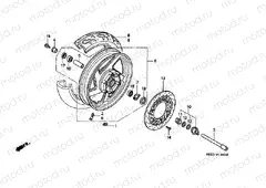 F-10 FRONT WHEEL
