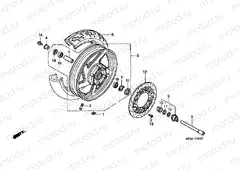 F-10 FRONT WHEEL