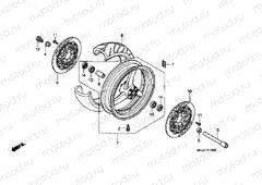 F-10 FRONT WHEEL