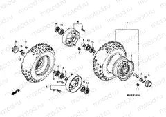 F-10 FRONT WHEEL