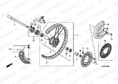 F-10 FRONT WHEEL